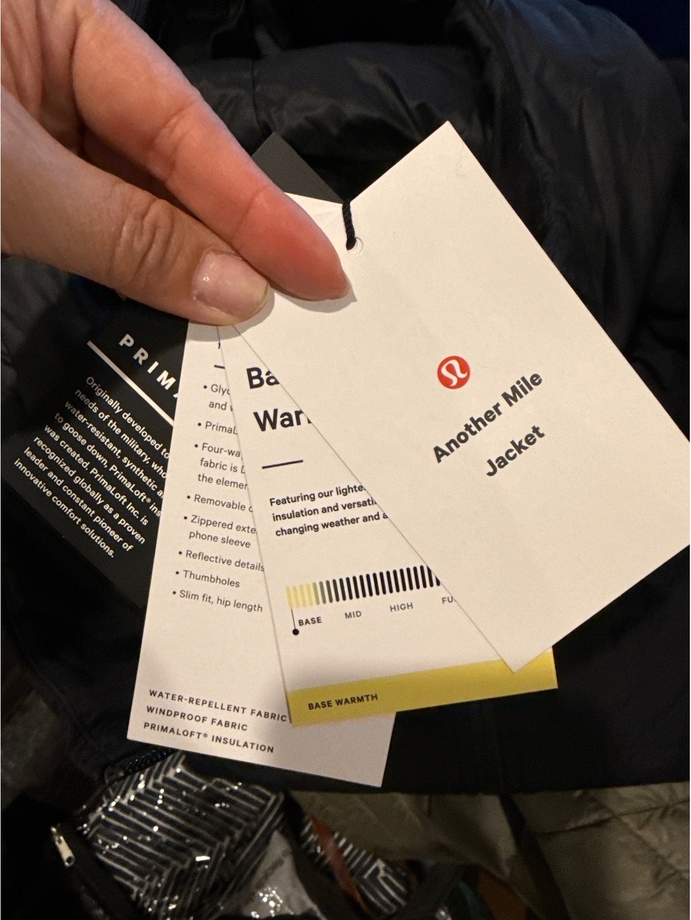 Lululemon Another Mile Jacket Black Size 10 - Picture 3 of 4